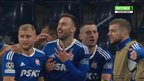 Зальцбург - Динамо Загреб. Гол гостей отменен из-за офсайда (видео). Лига чемпионов. Футбол
