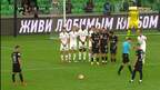 Сперцян попадает в каркас ворот (видео). МИР Российская Премьер-Лига. Футбол