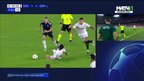 Хочолава получает красную карточку (видео). Лига чемпионов. Футбол