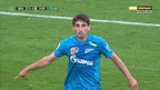 Удар в штангу Бакаева (видео). Мир Российская Премьер-Лига. Футбол